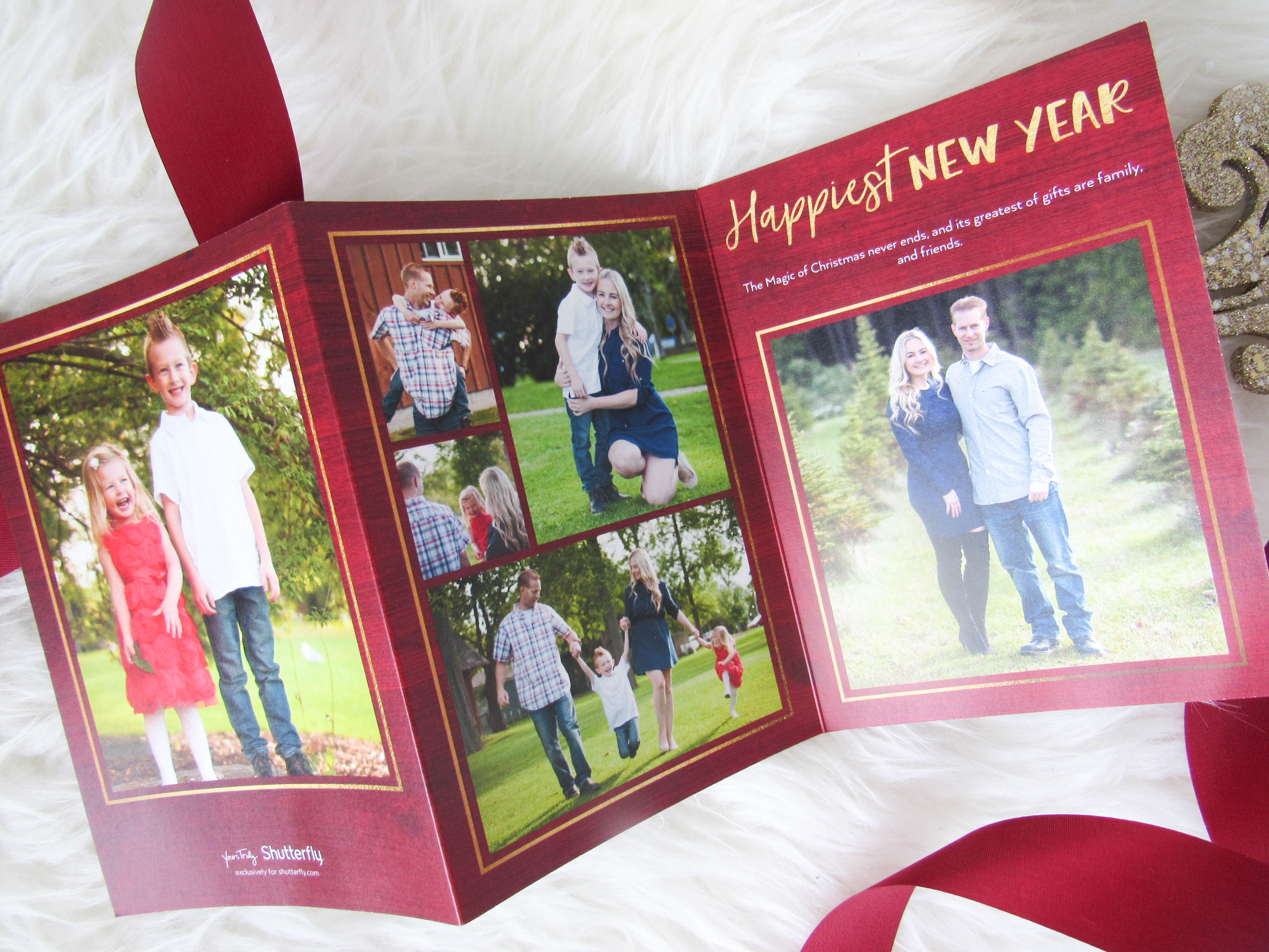 Our Christmas Cards with Shutterfly