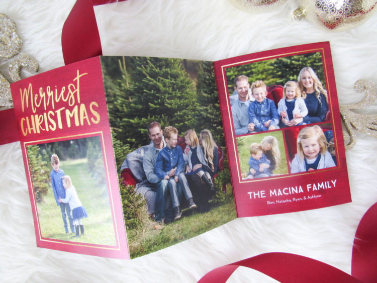 Our Christmas Cards with Shutterfly