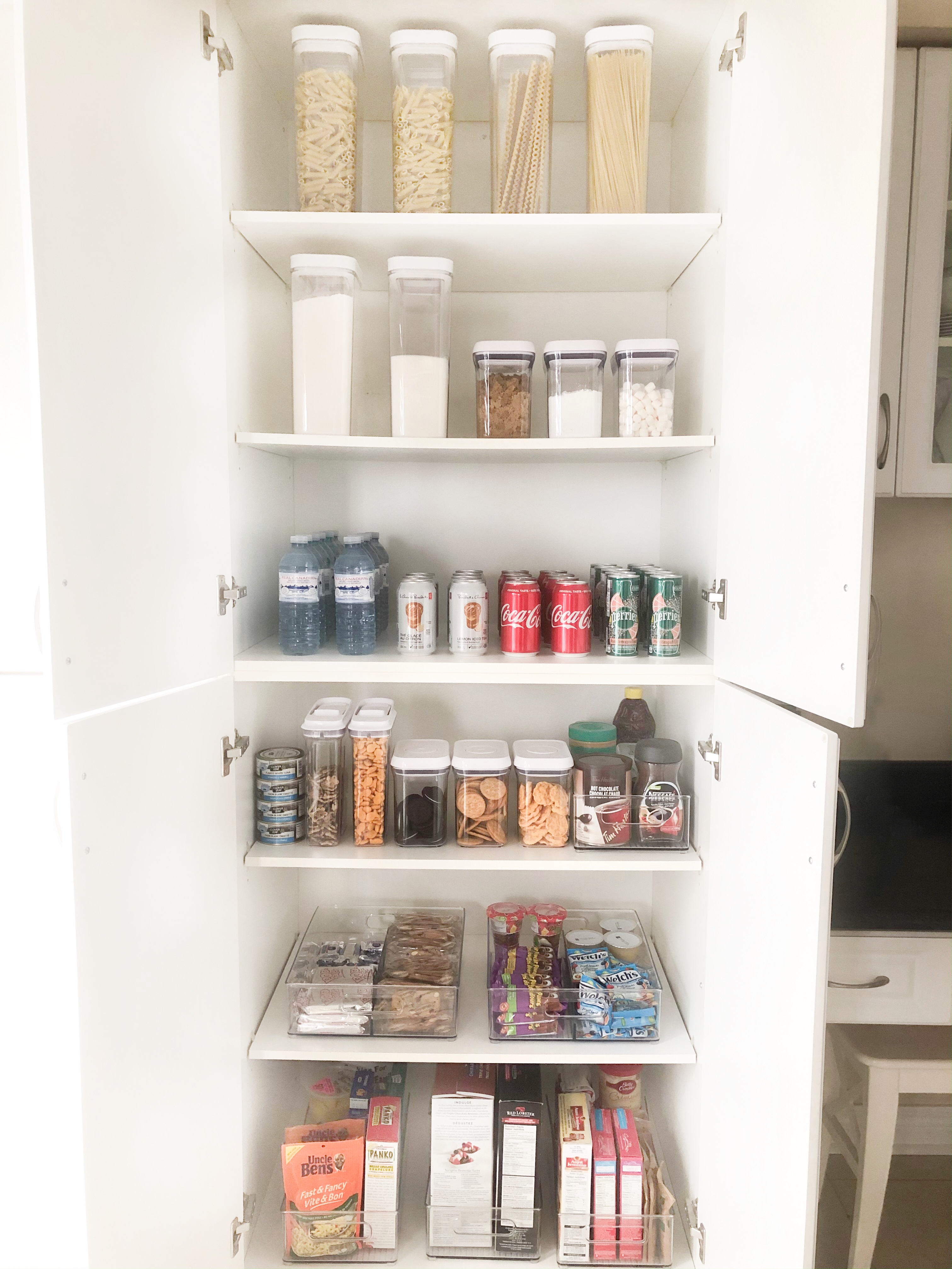 Kitchen Pantry Organization on Livin' Life with Style(After)