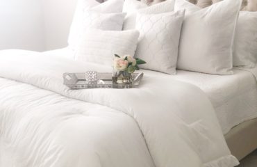 White Bedding - HomeSense; Livin Life with Style