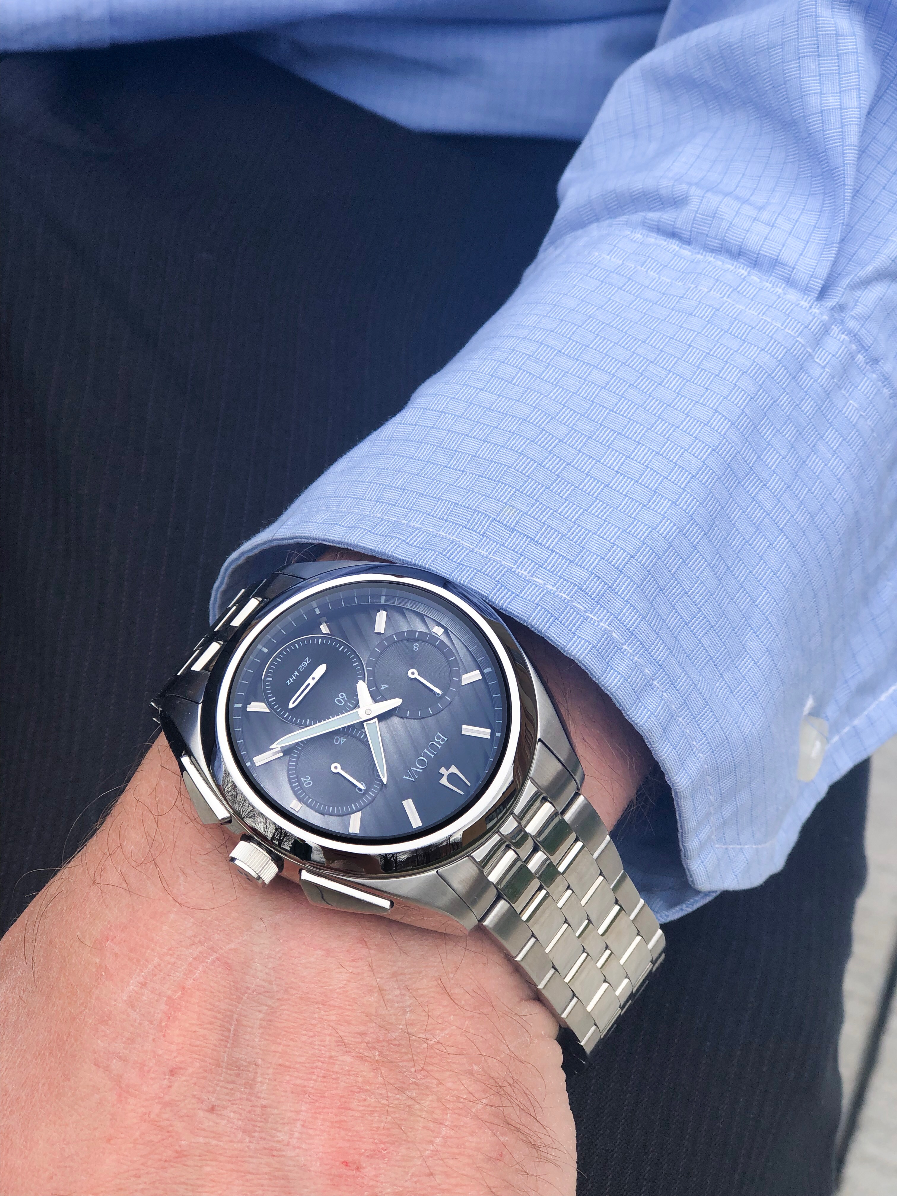 Men's Curv Chronograph Watch by Bulova on Livin' Life with Style 