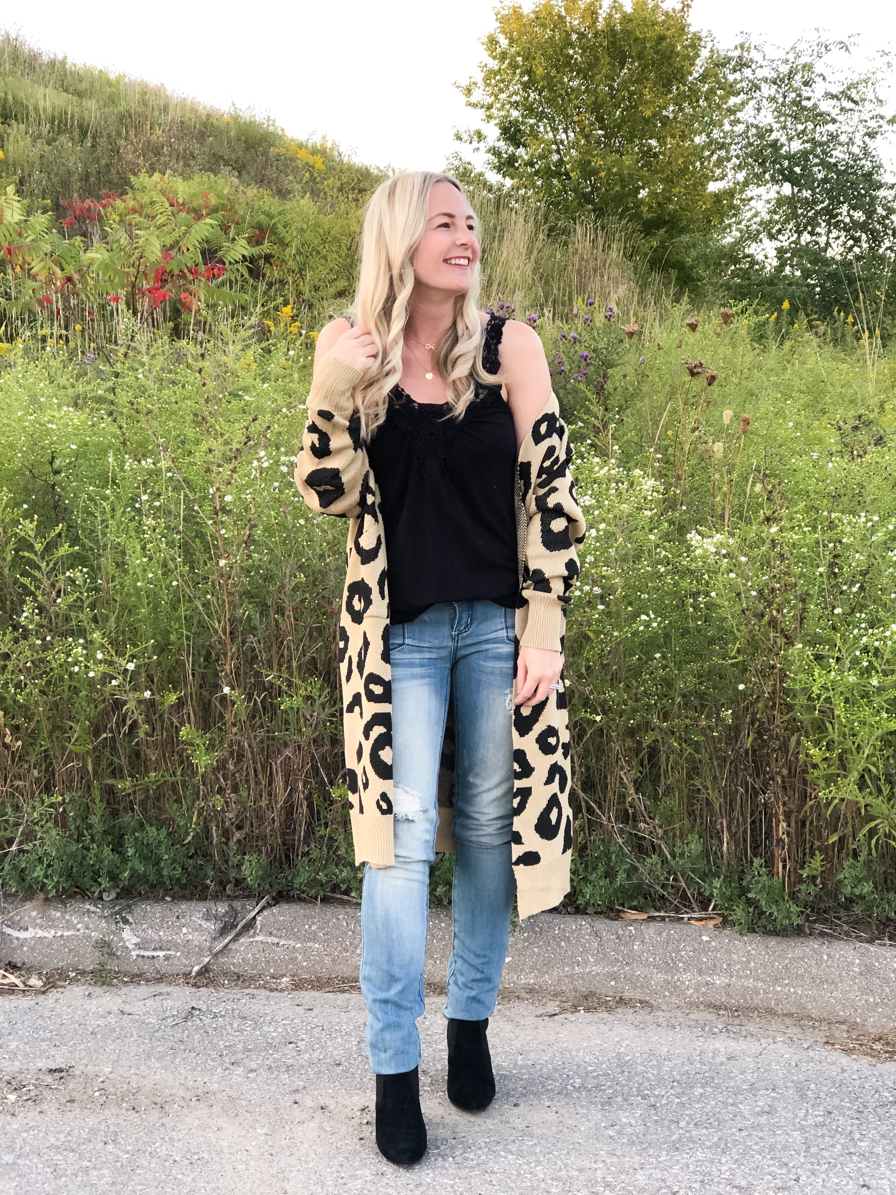 Leopard Print Cardigan from Amazon on Livin' Life with Style 