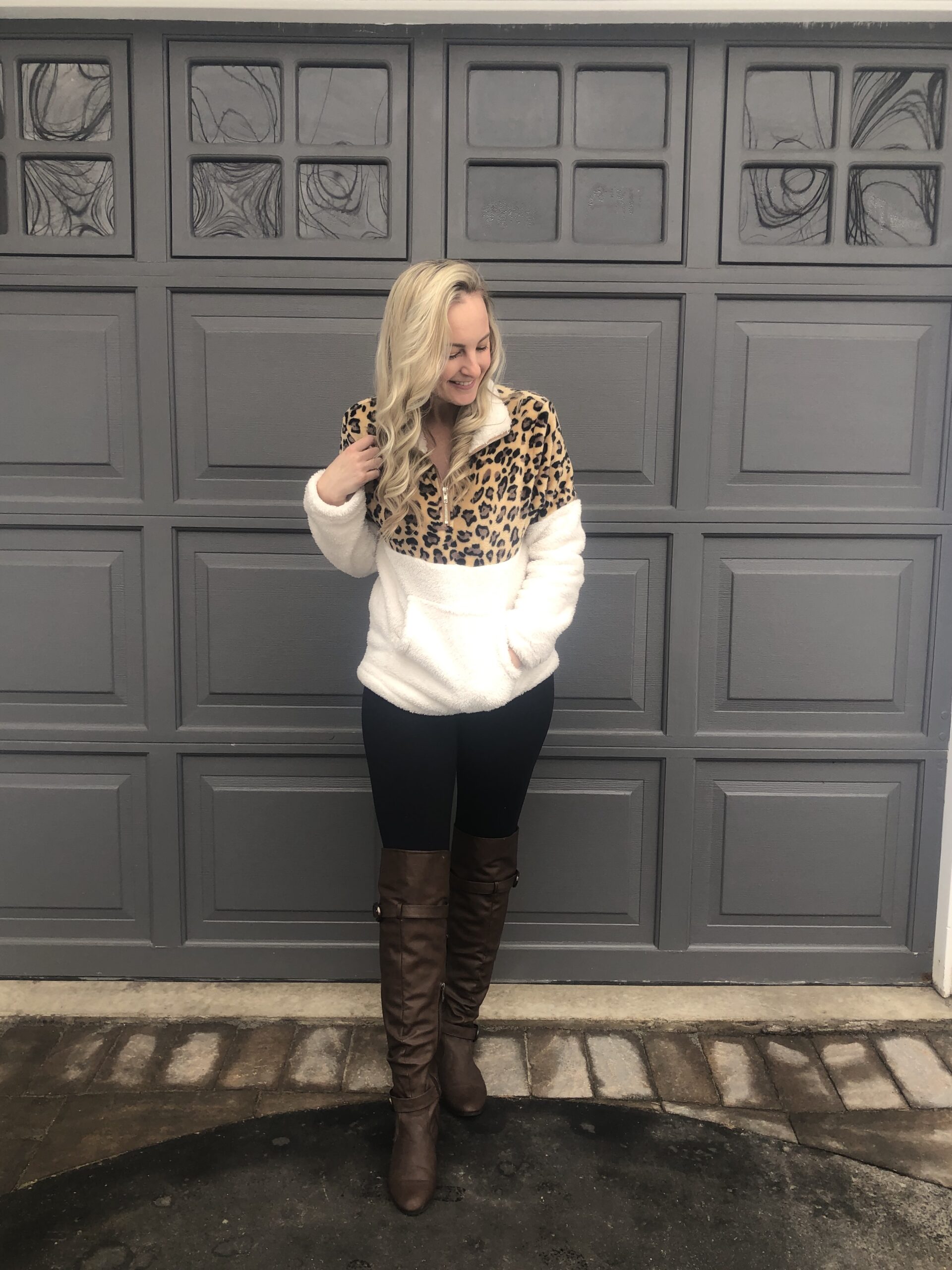 Leopard Sweater from Shein on Livin' Life with Style