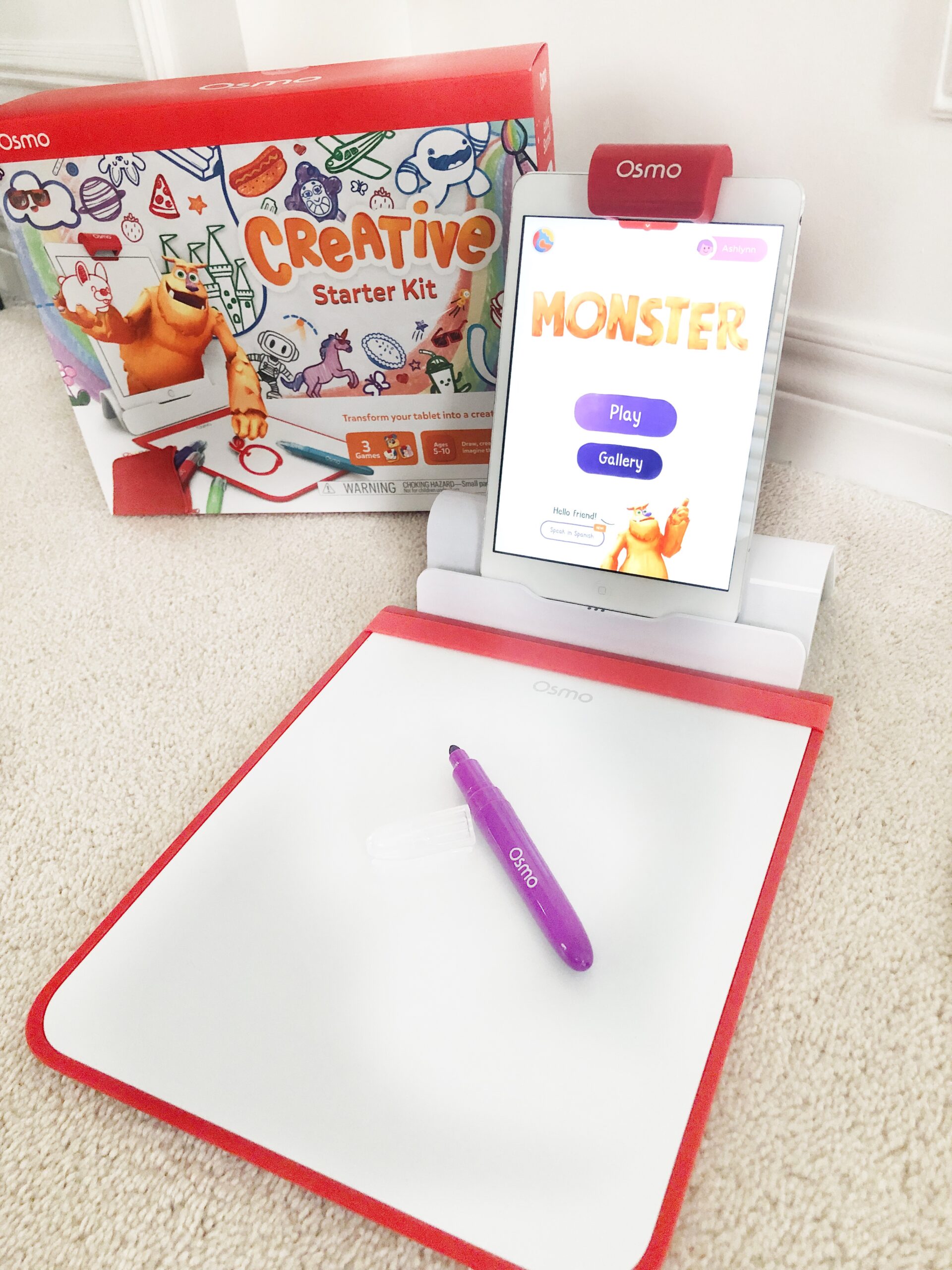 Osmo Creative Starter Kit (Monster) Review On Livin' Life with Style 