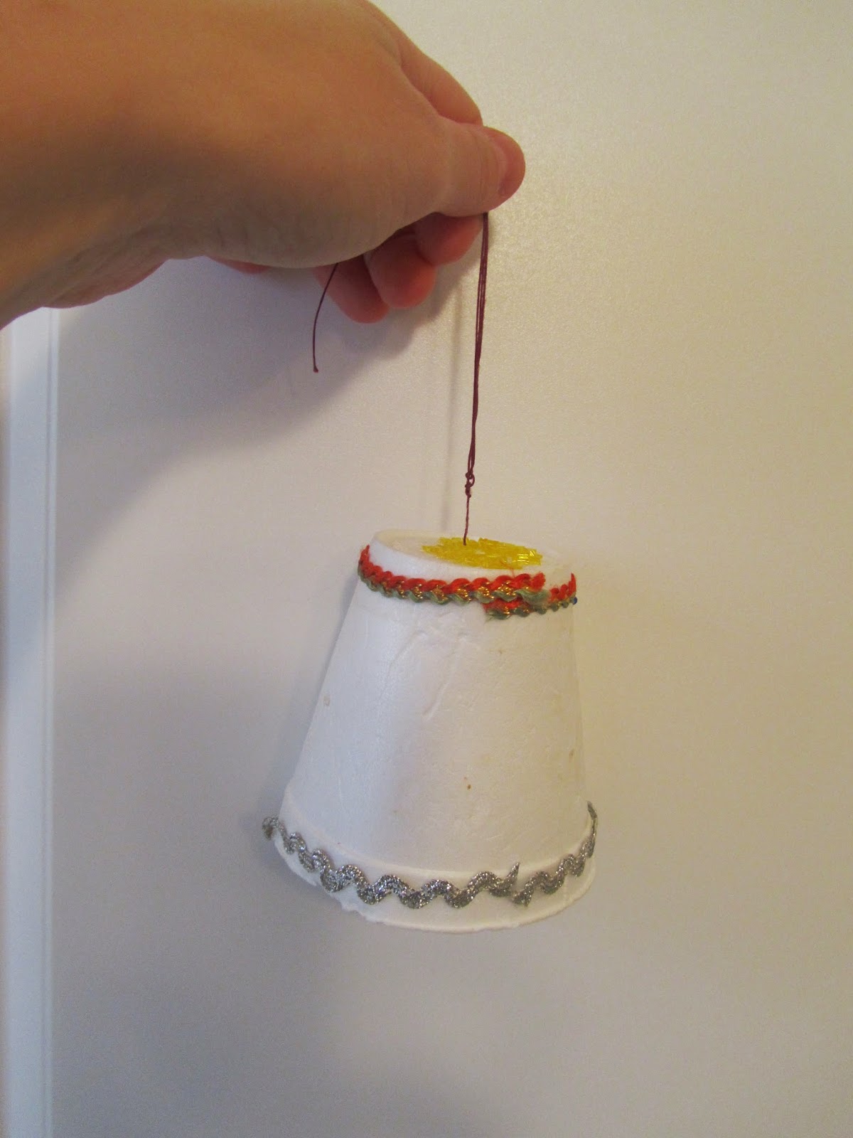 DIY Christmas Bell Ornament for kids