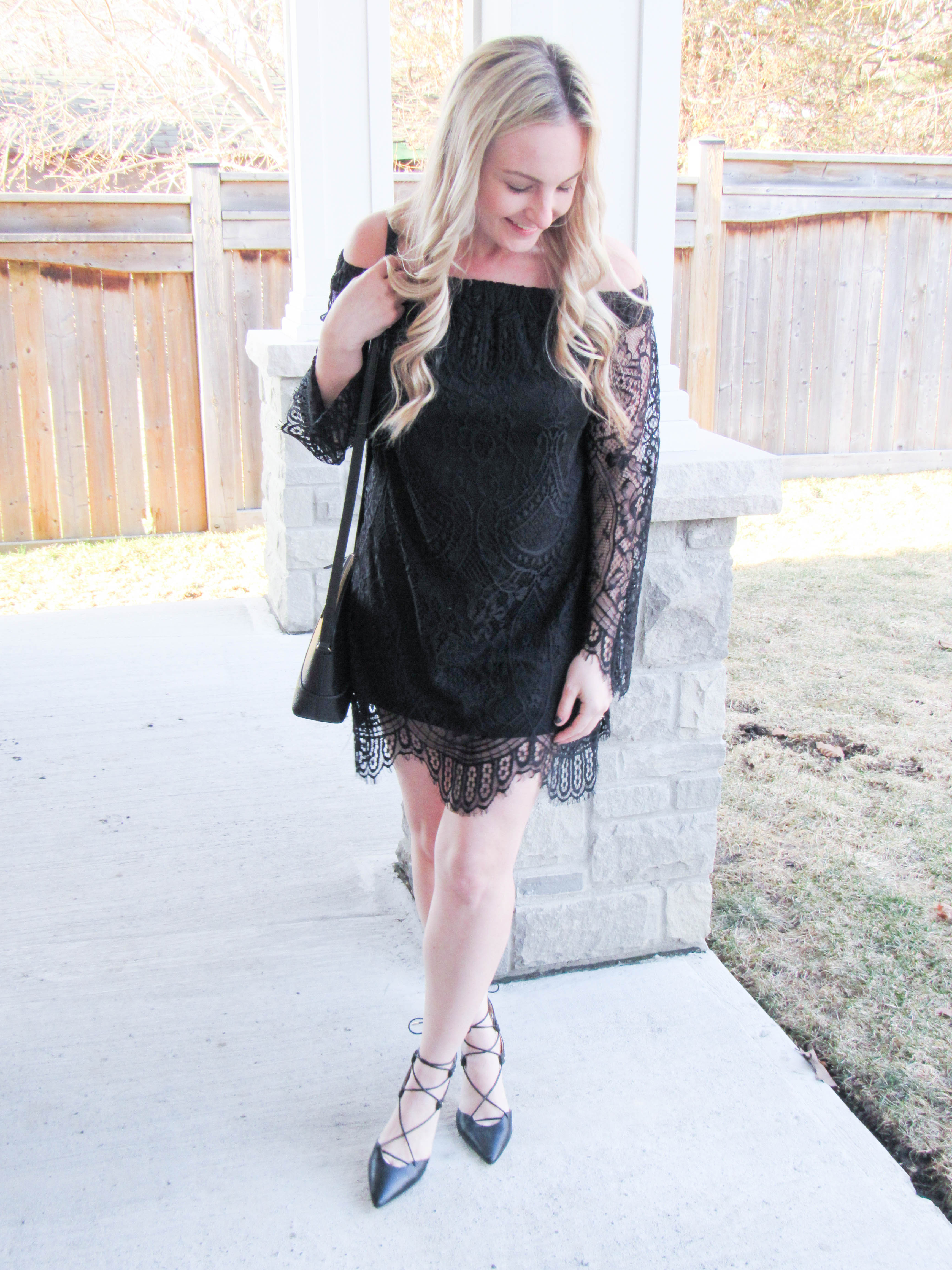 Black Lace Dress