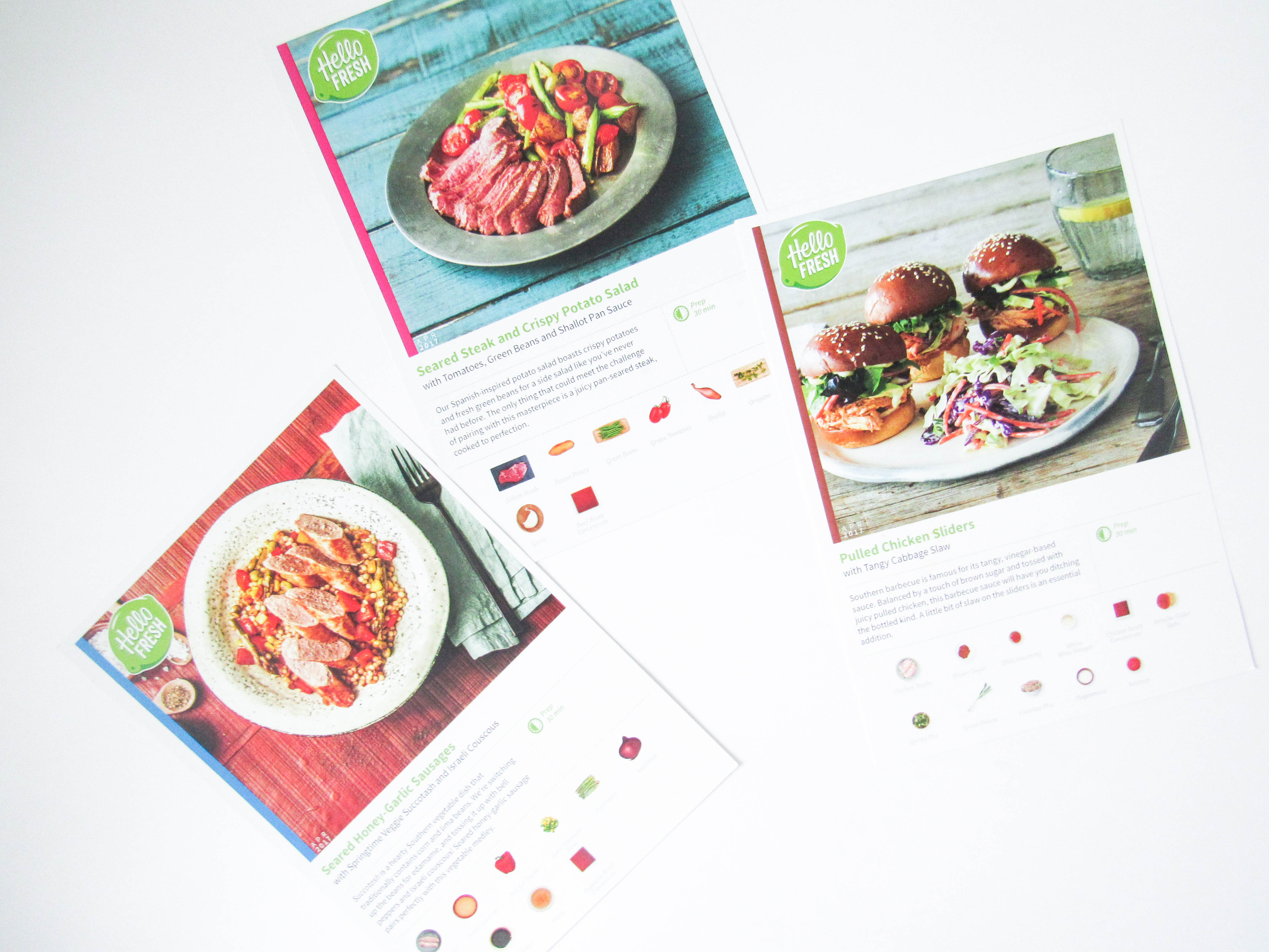 Weekly Meals with Hello Fresh!