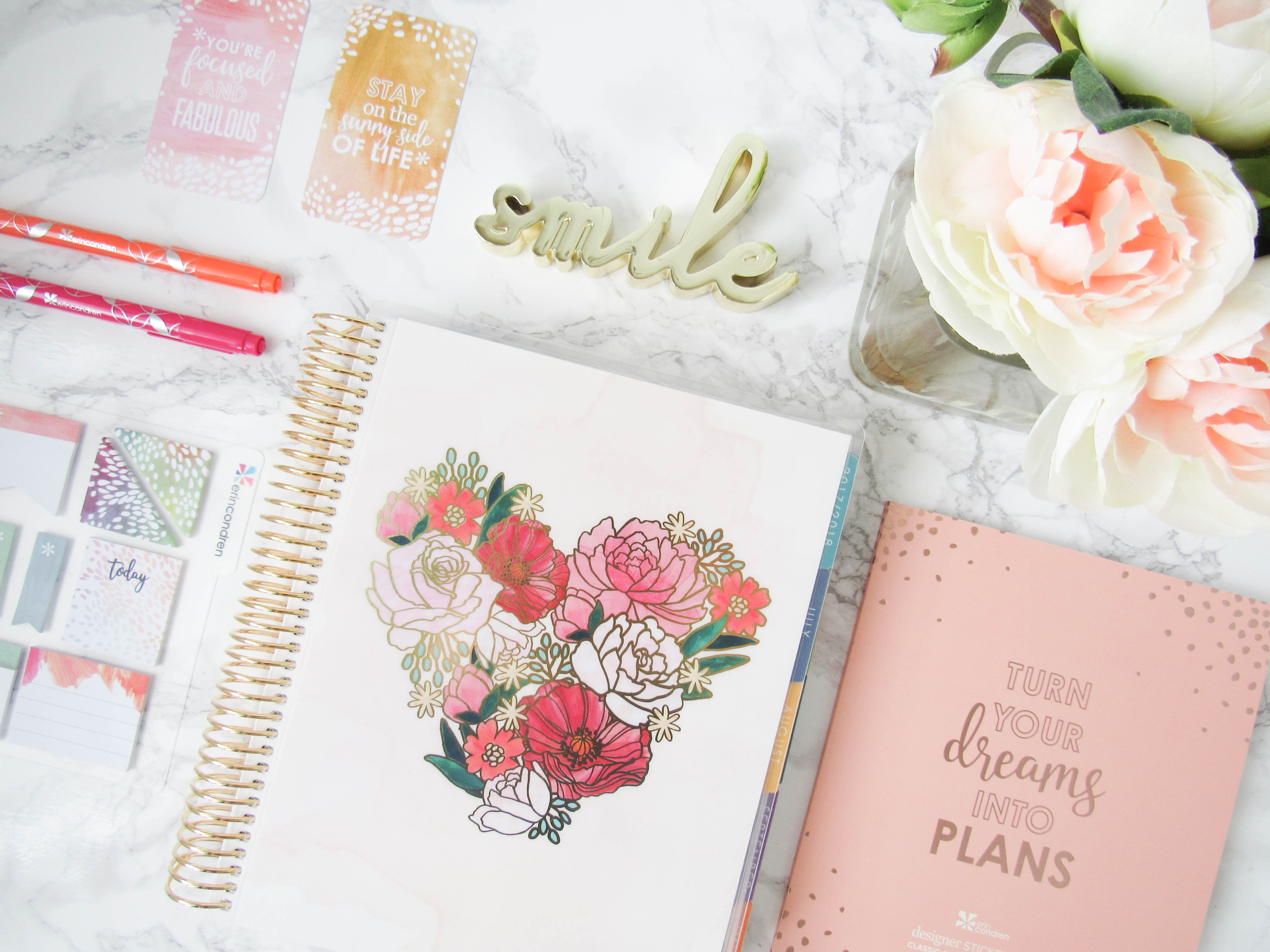 Erin Condren Life Planner and Accessories 