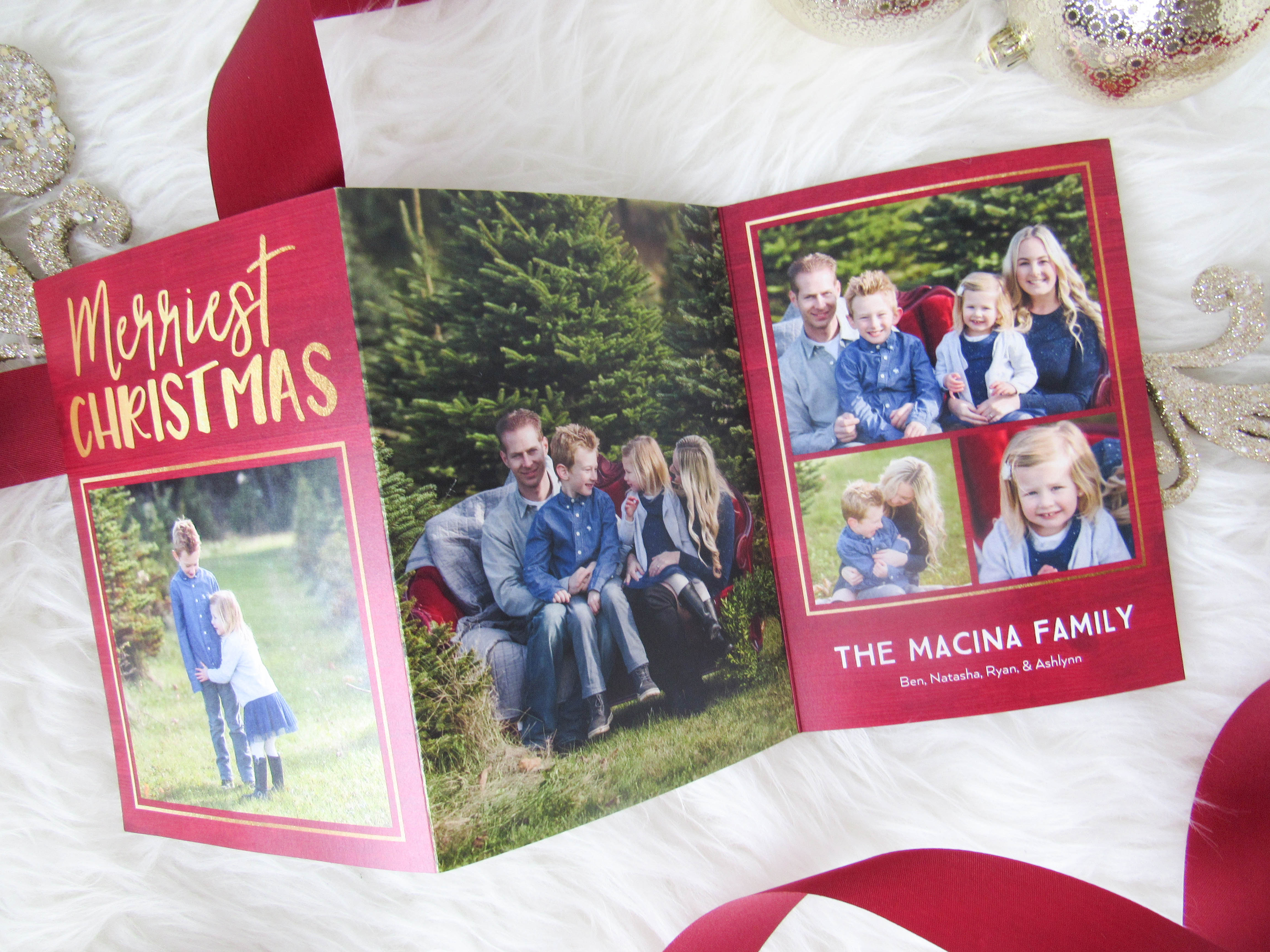 Shutterfly Christmas Photo Cards 2025 Printable Carol Martin