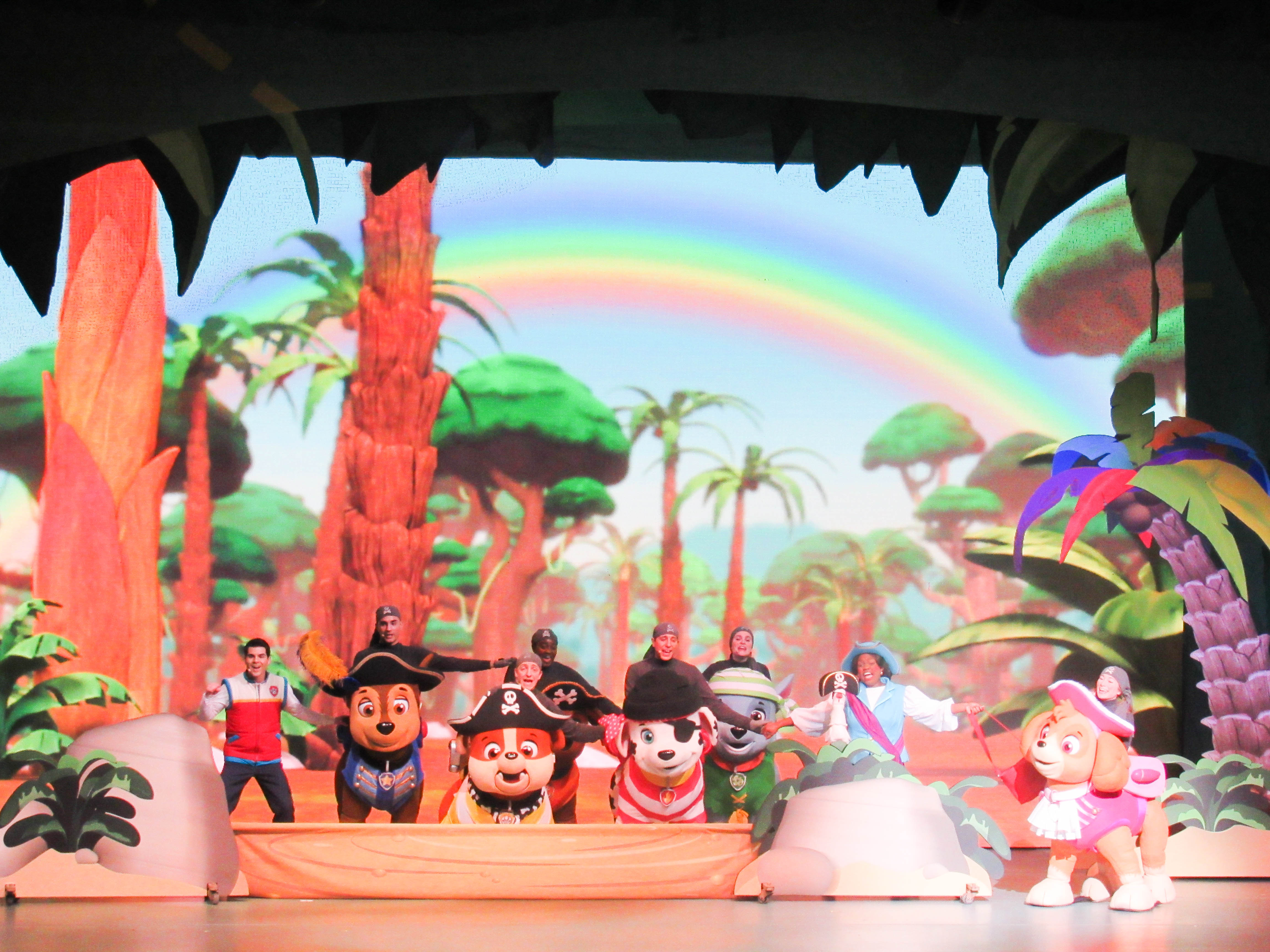 Our night at PAW Patrol Live! ” The Great Pirate Adventure