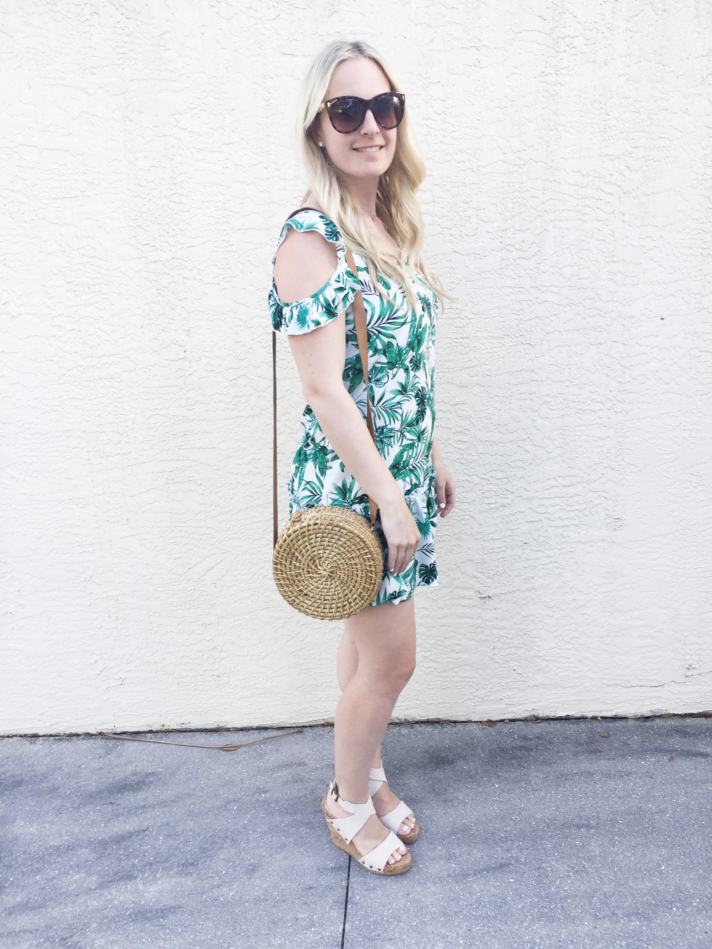 Palm Leaf Dress from Winners on Livin' Life with Style