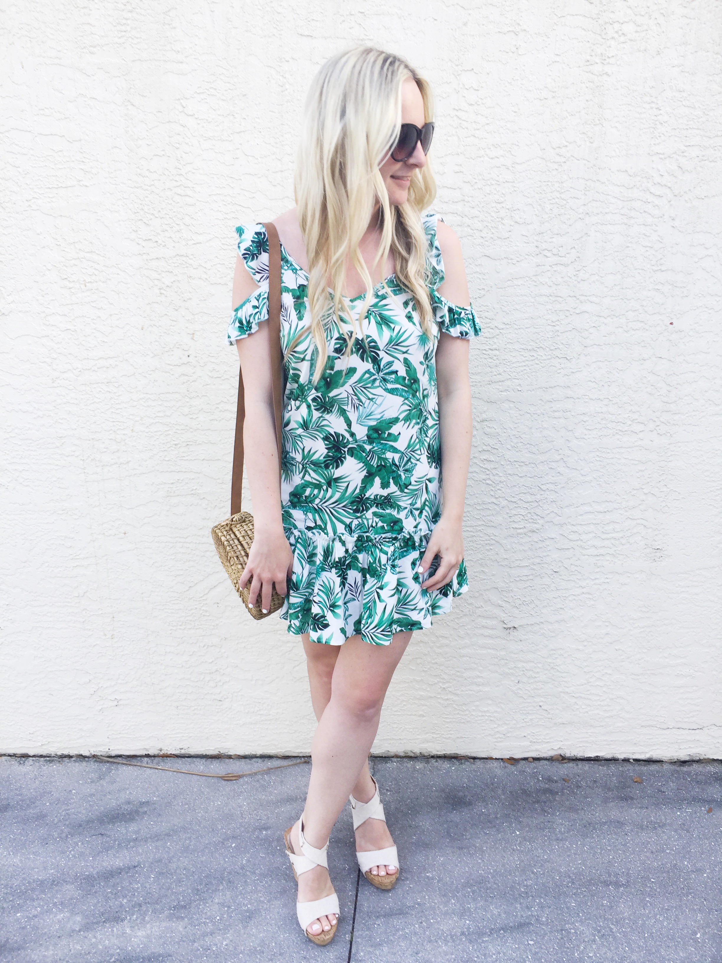 Palm Leaf Dress from Winners on Livin' Life with Style