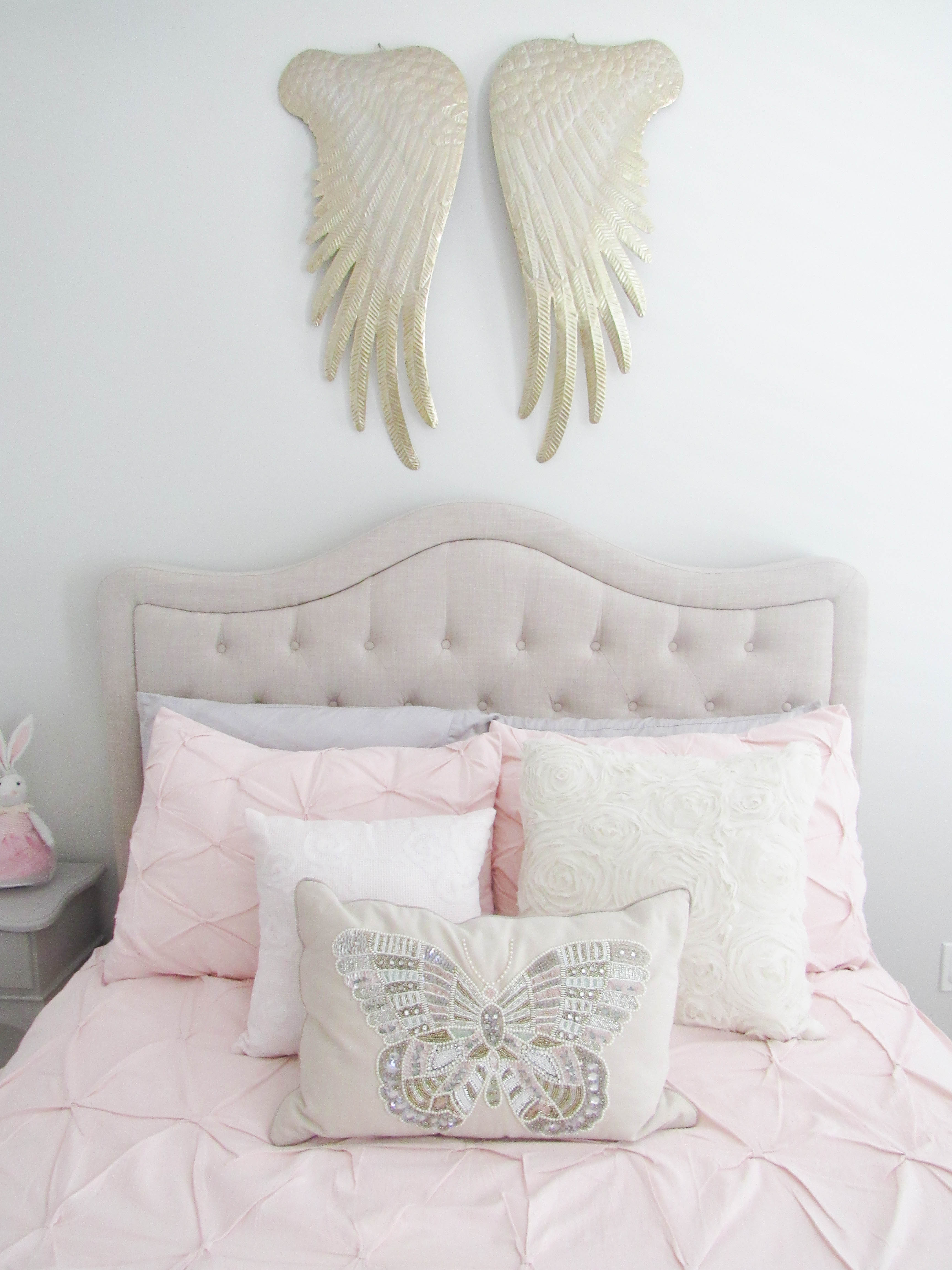 Fabric Headboard from Wayfair on Livin' Life with Style 