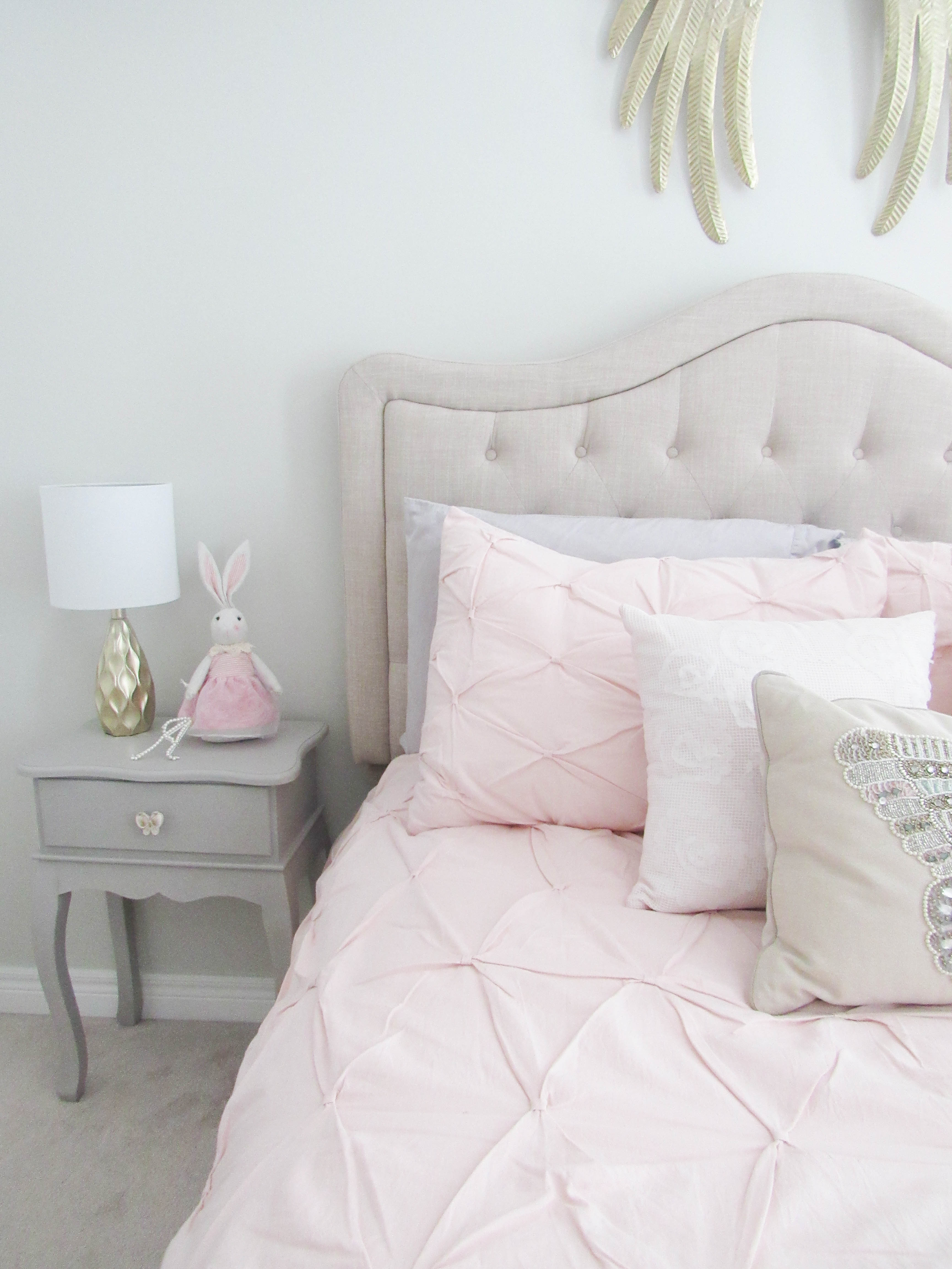 Fabric Headboard from Wayfair on Livin' Life with Style 