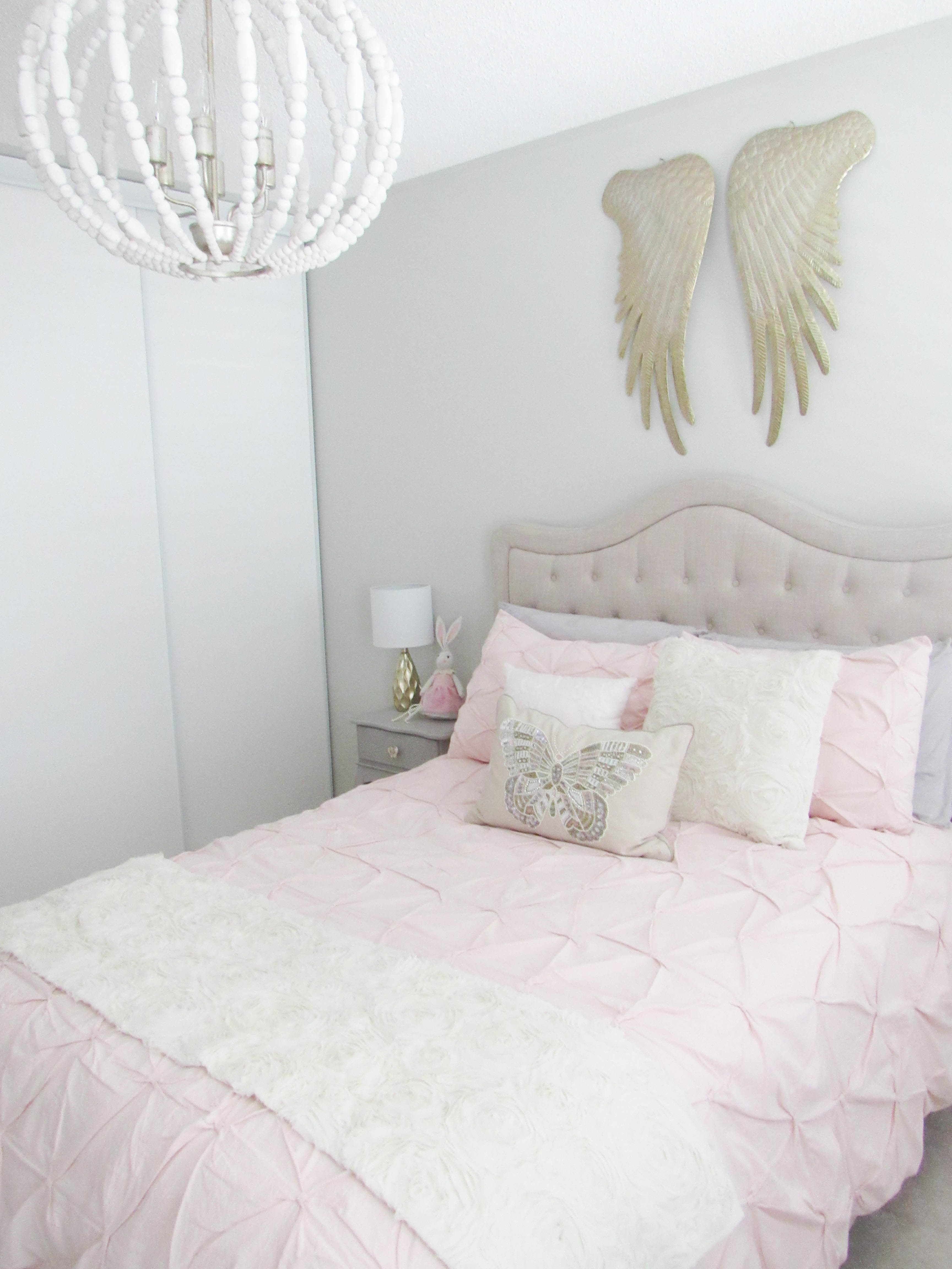 Toddler girl big girl room bedding from Restoration Hardware Baby & Child on Livin' Life with Style 