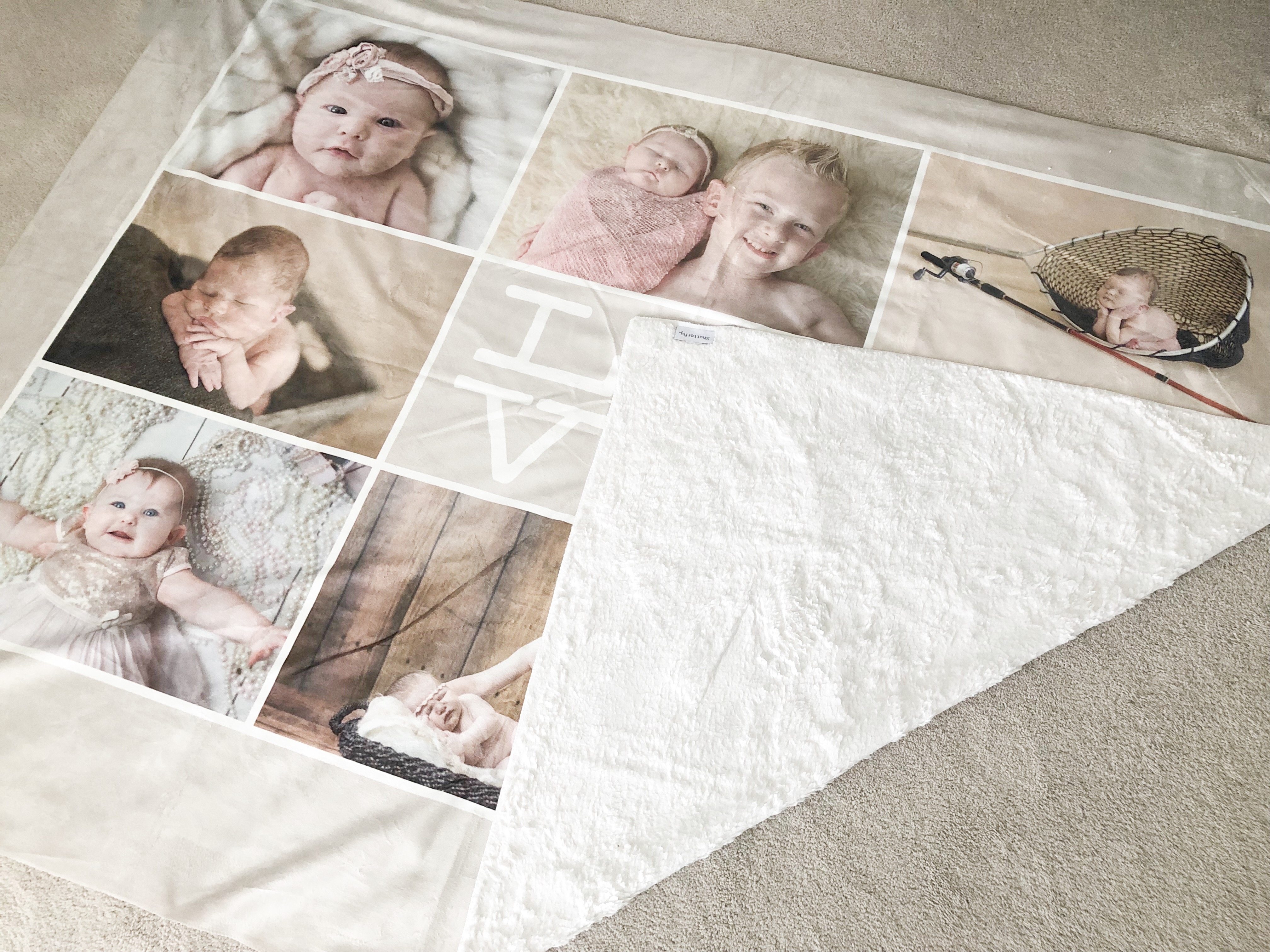 Custom Blanket from Shutterfly on livin life with style 