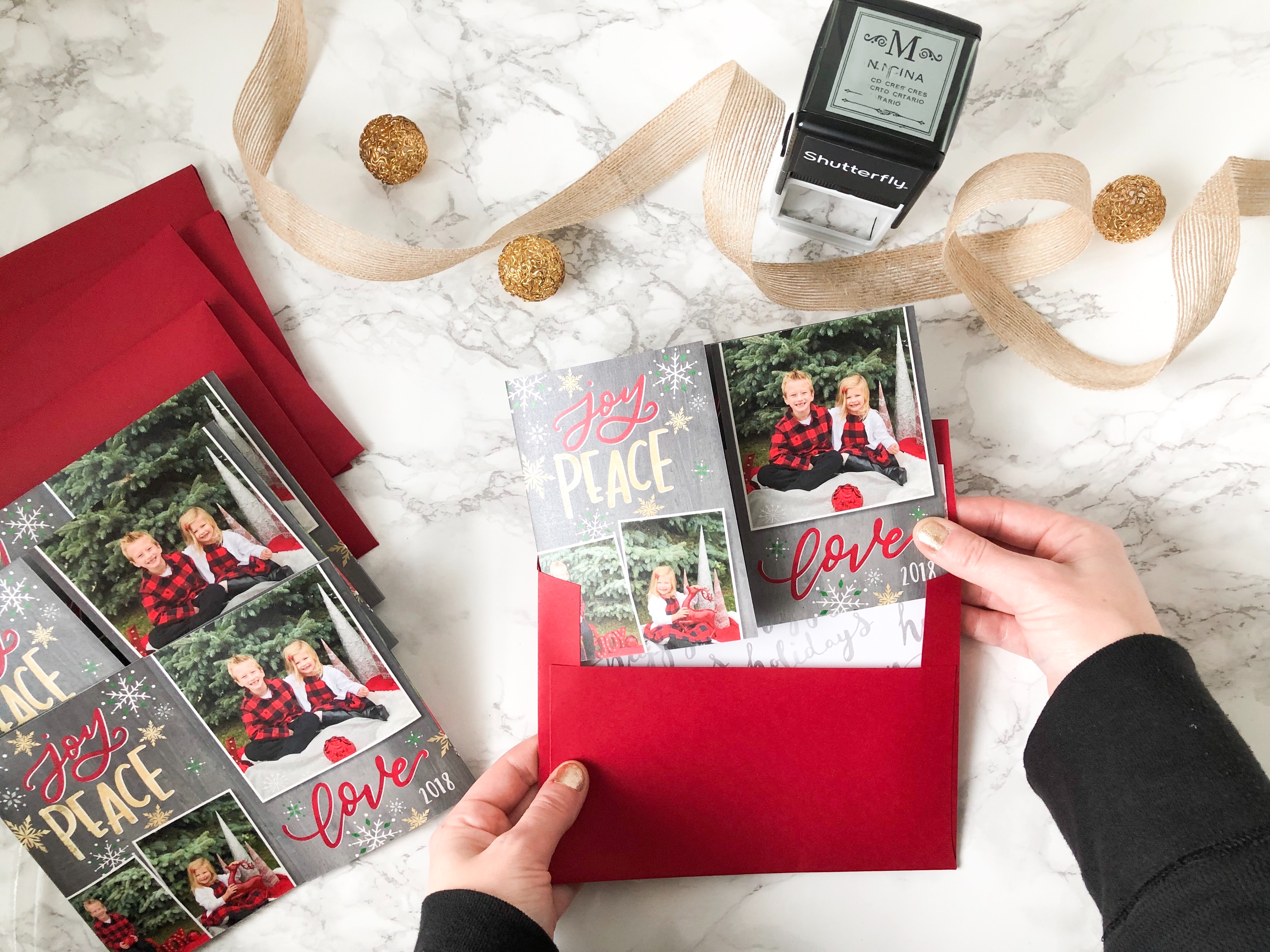 Our 2018 Christmas Cards from Shutterfly