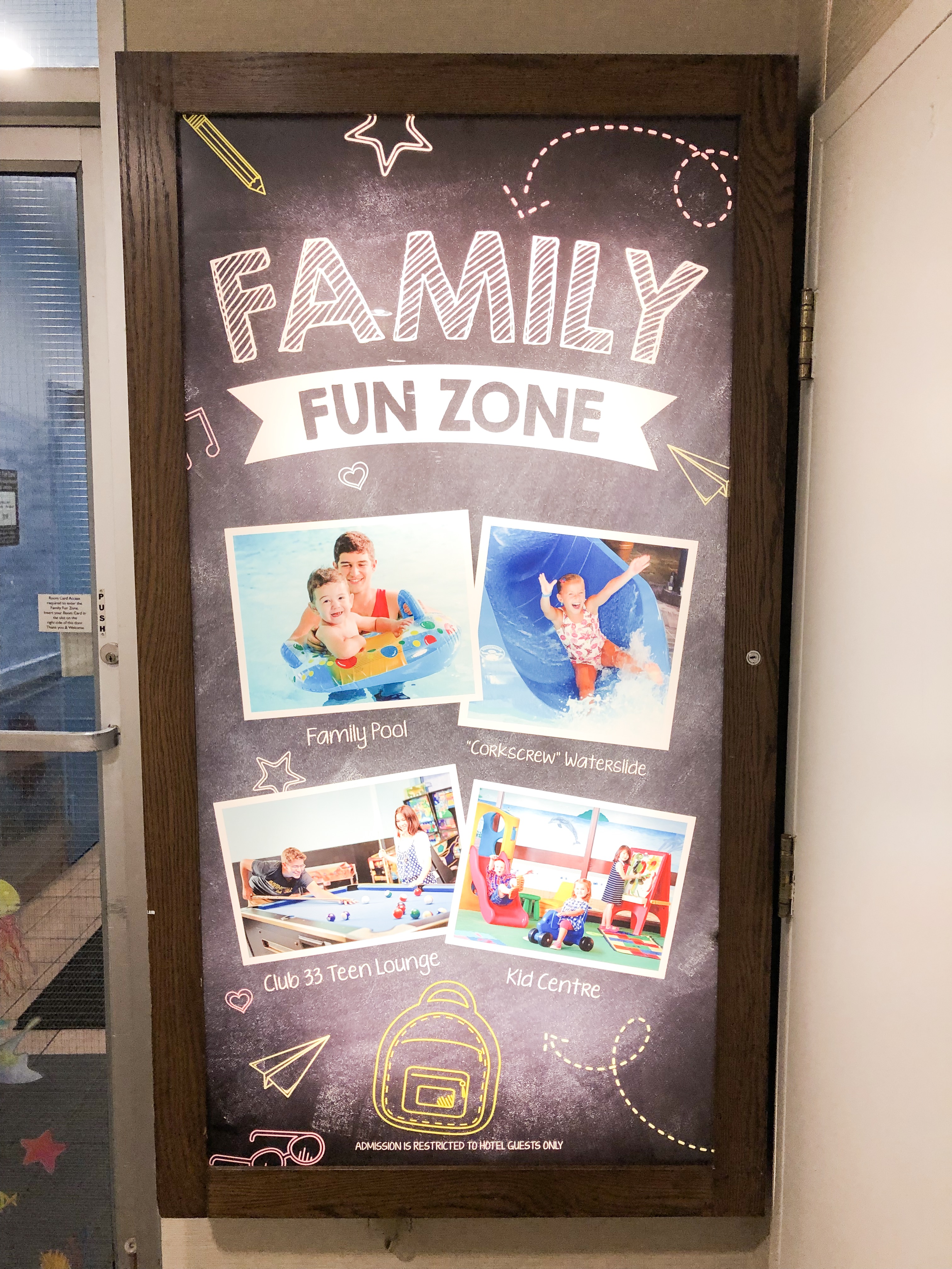 Family Fun Zone at the Chelsea Hotel Toronto review on livin life with style