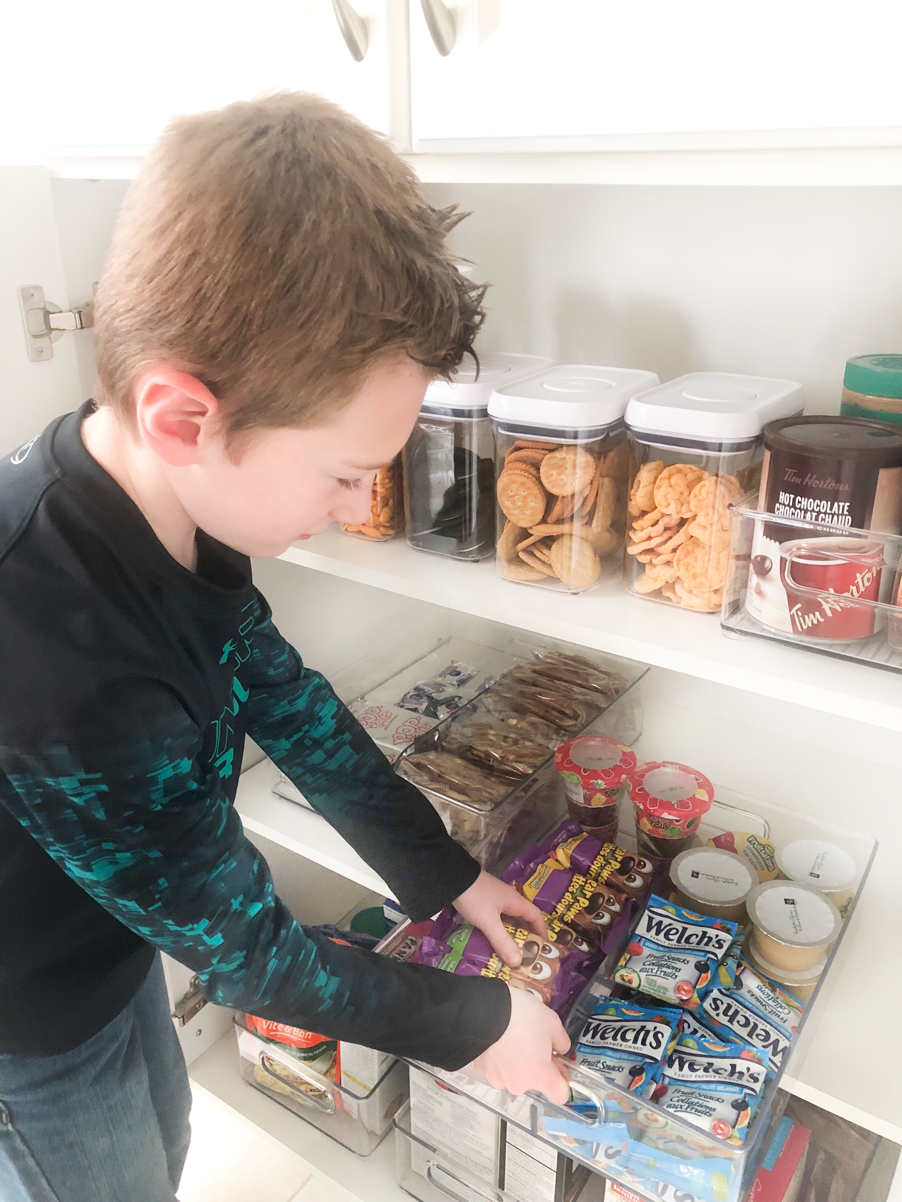 Pantry Organization; InterDesign Bins; Livin' Life with Style 