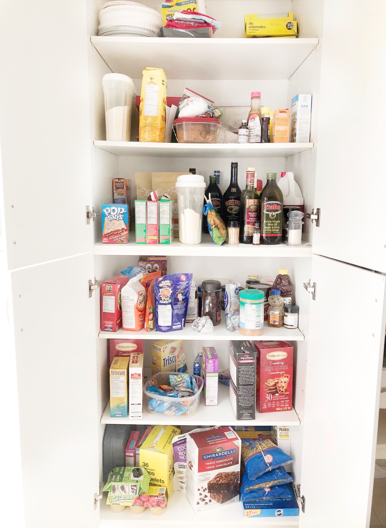 Kitchen Pantry Organization on Livin' Life with Style(Before)