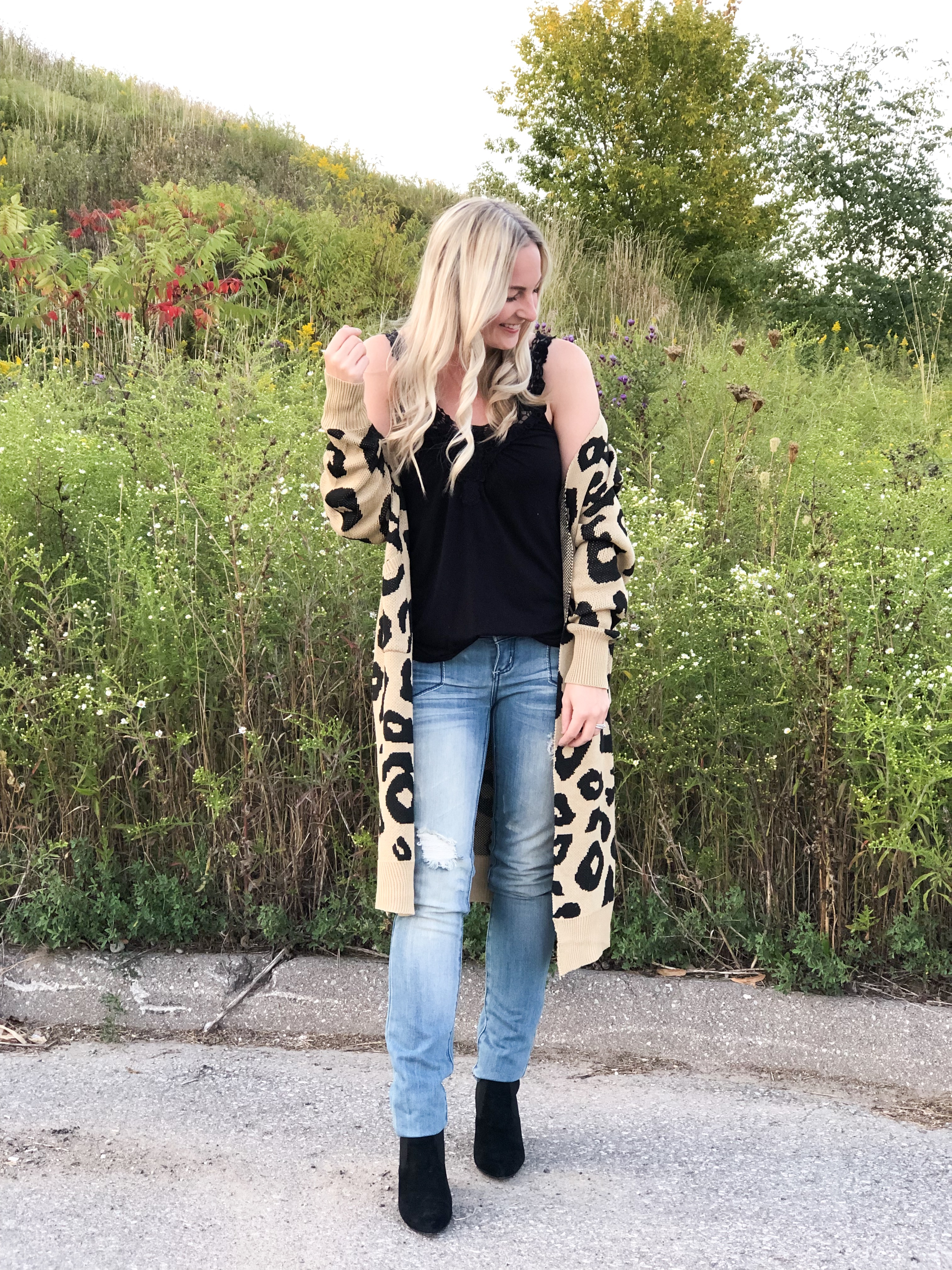 Leopard Print Cardigan from Amazon on Livin' Life with Style 