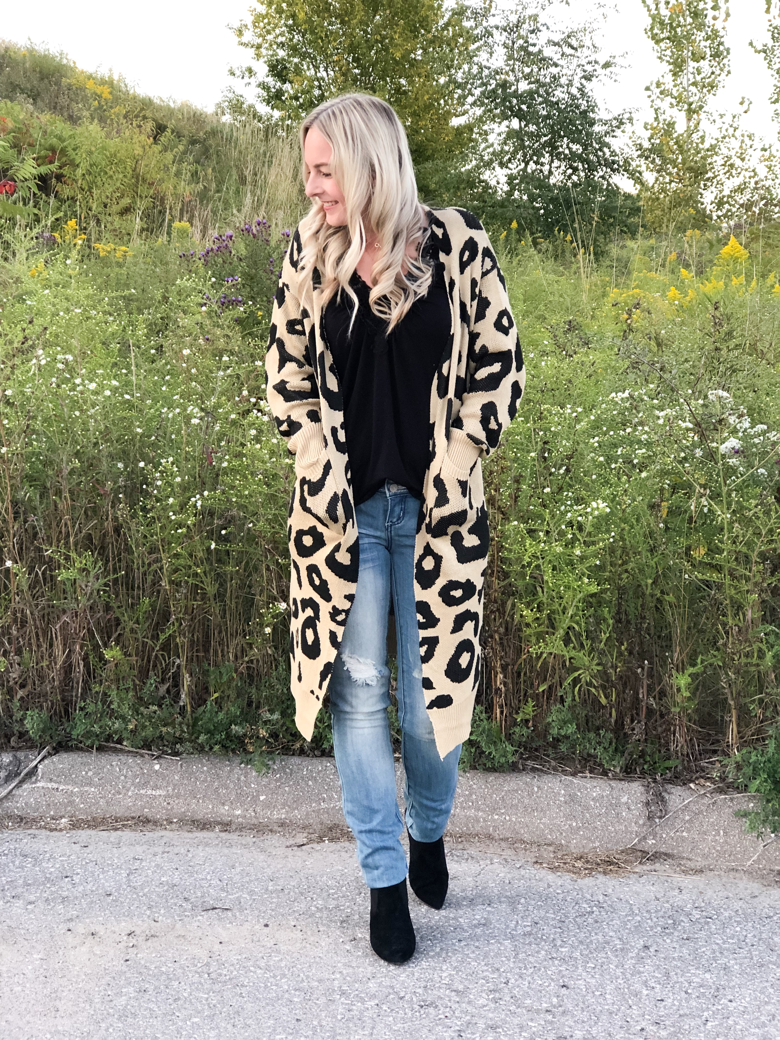 Leopard Print Cardigan from Amazon on Livin' Life with Style 