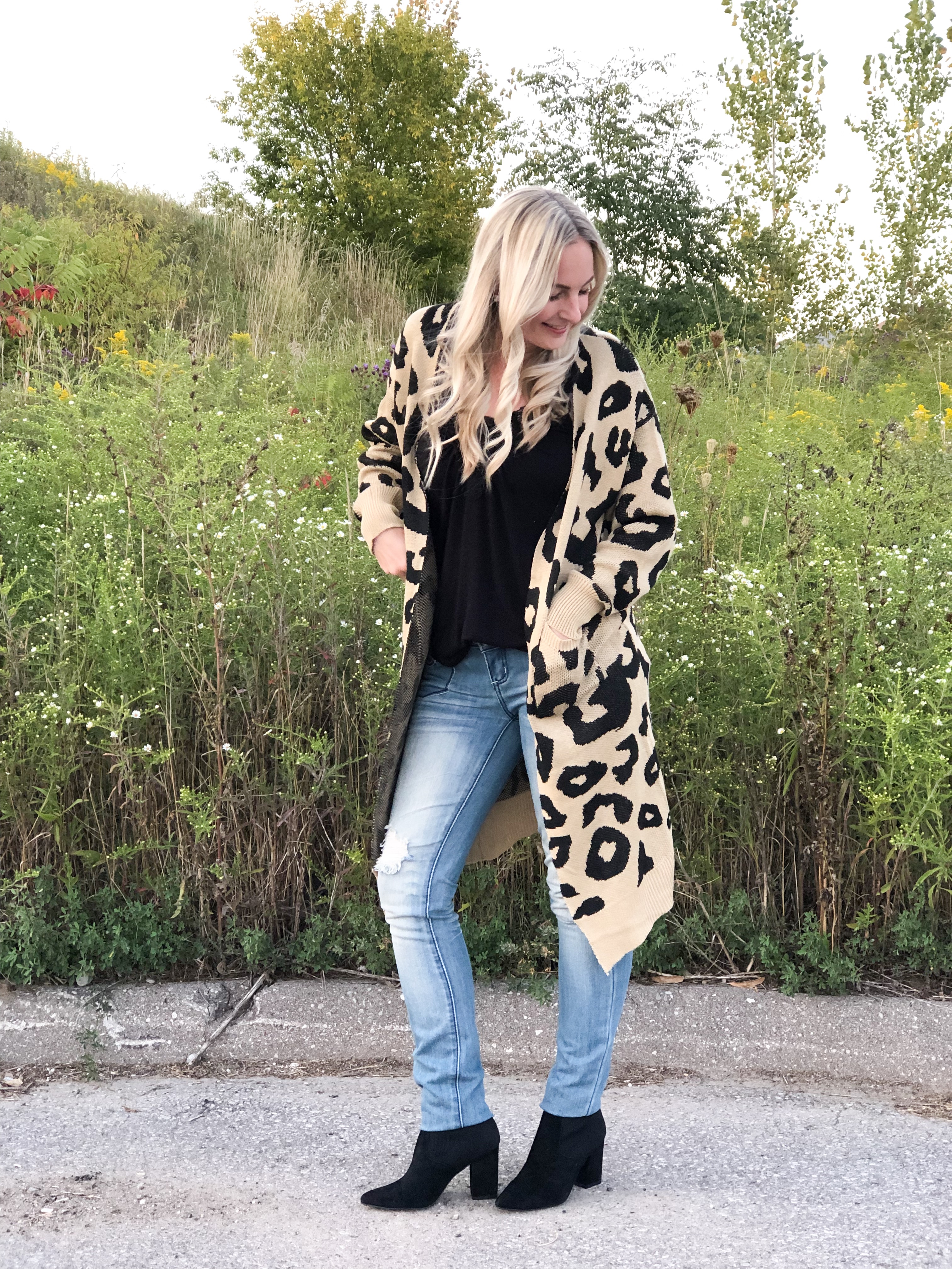 Leopard Print Cardigan from Amazon on Livin' Life with Style 
