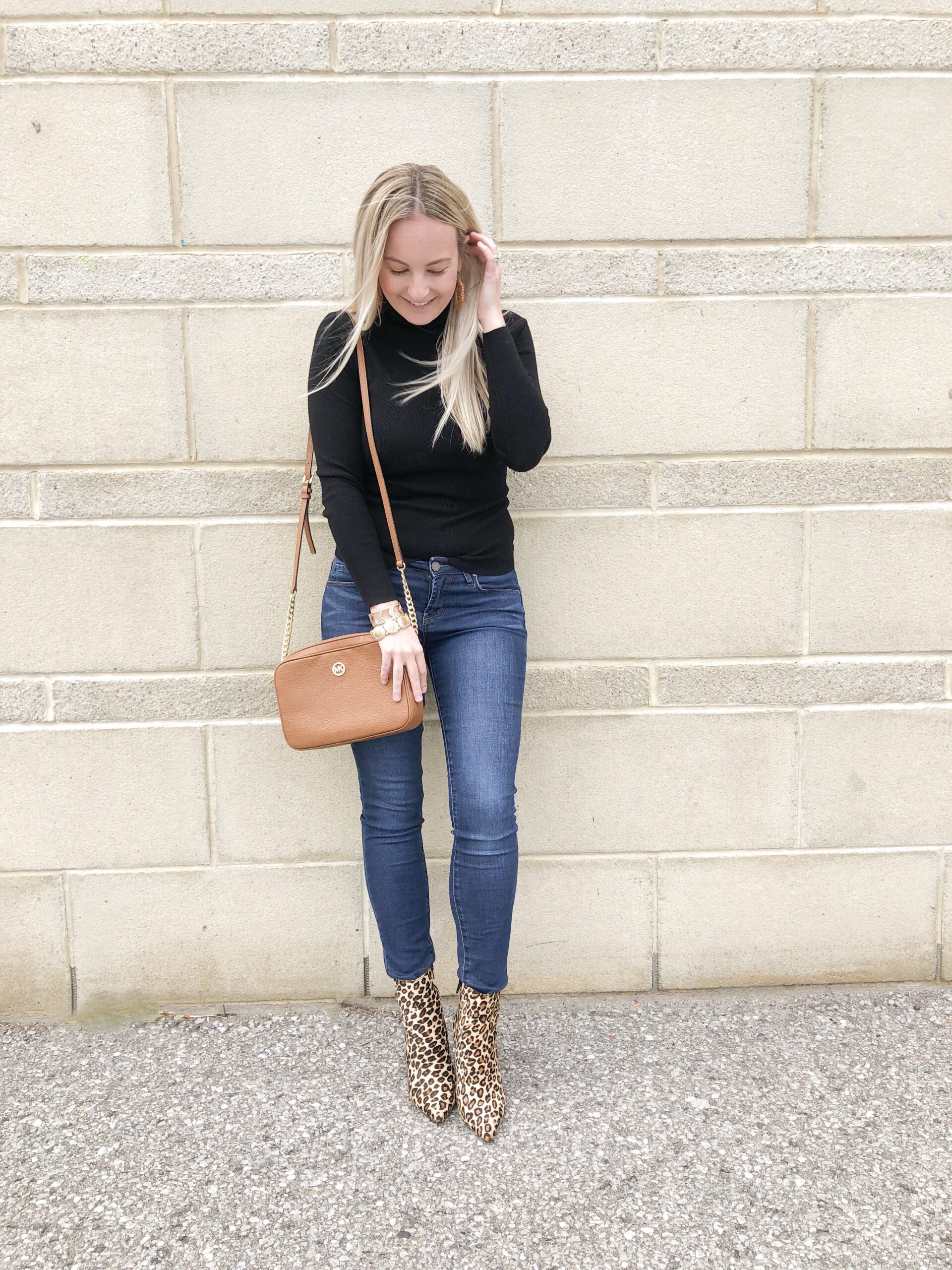  leopard print booties style post on livin' life with style 