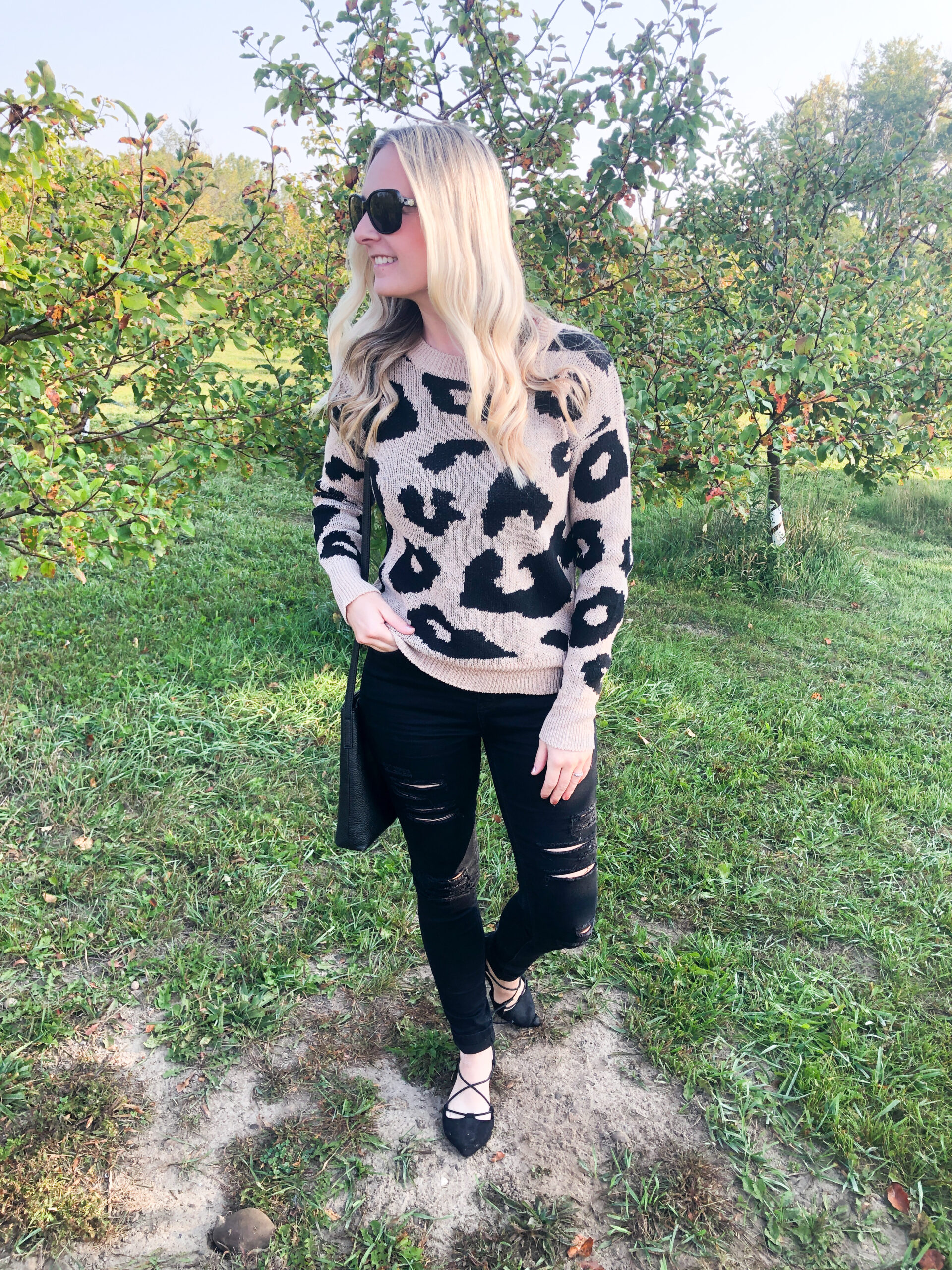 Leopard Sweater from Shein on Livin' Life with style