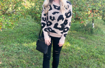 Leopard Sweater from Shein on Livin' Life with style