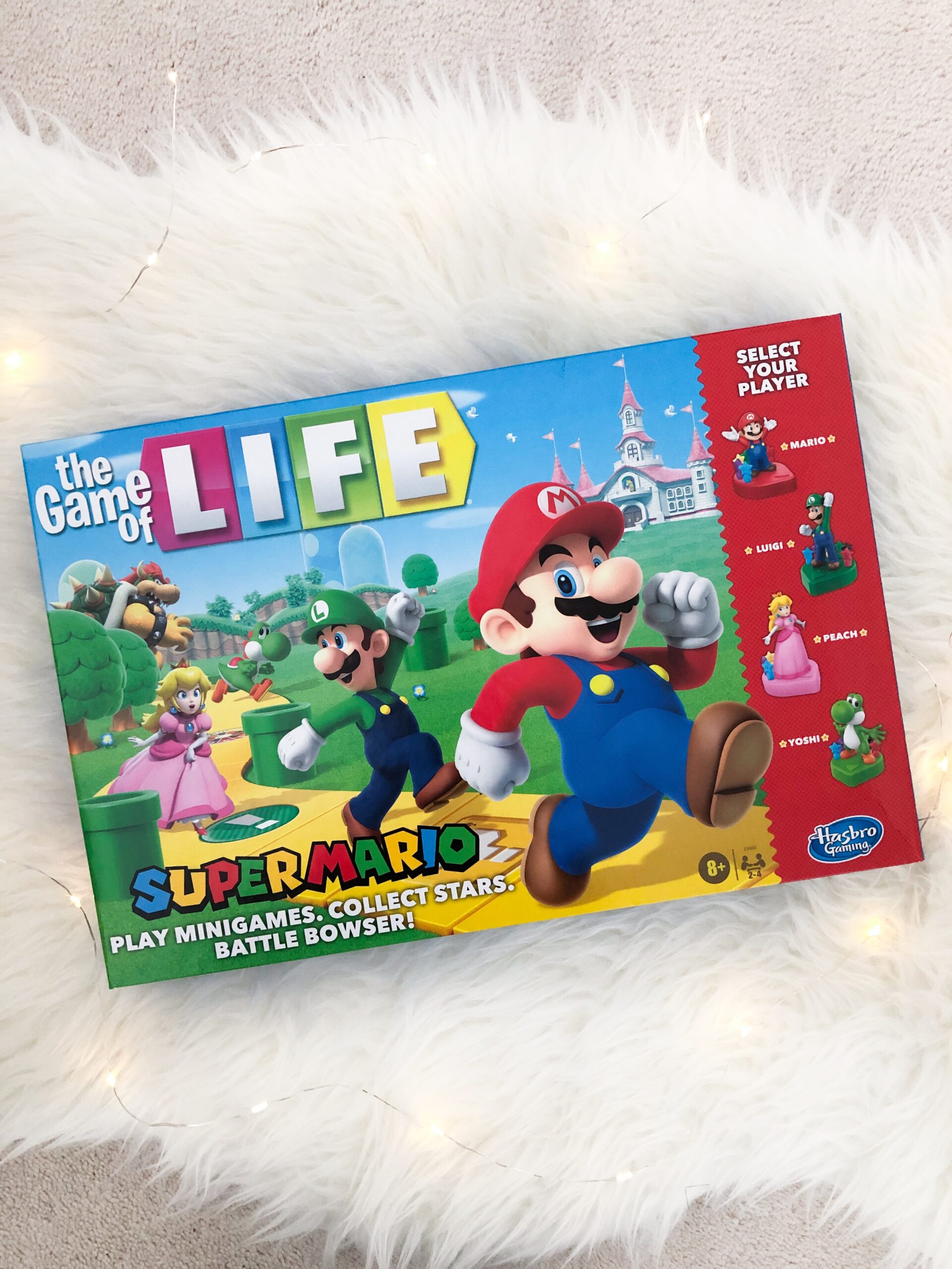 Hasbro Gift Guide for Kids on livin' Life with Style- The game of life: Super Mario