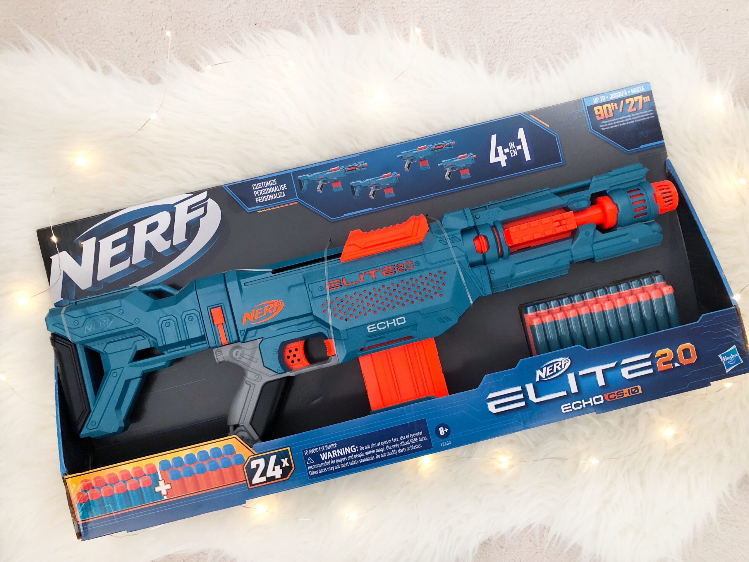 Hasbro Gift Guide for Kids on livin' Life with Style-Nerf Blaster