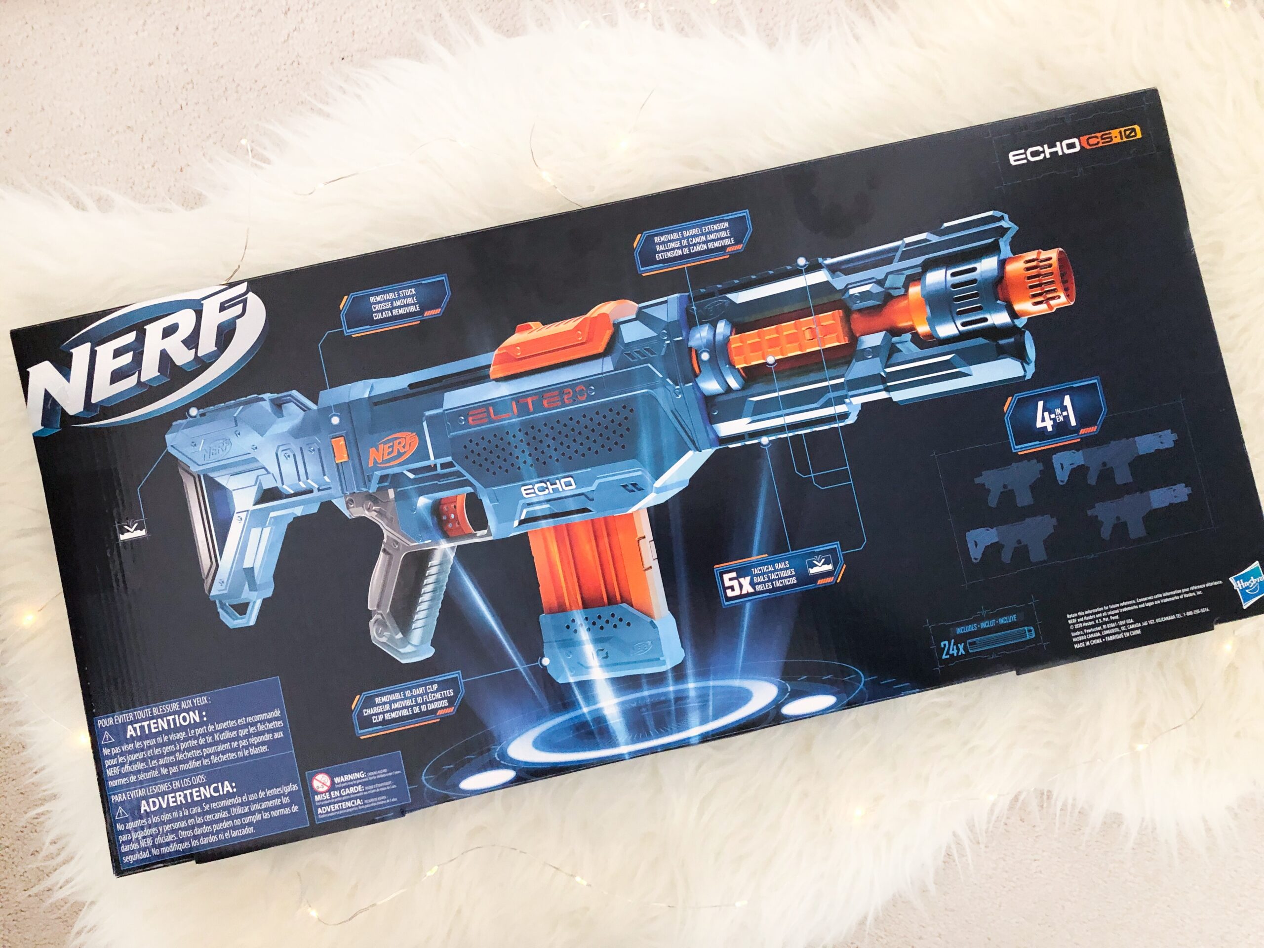 Hasbro Gift Guide for Kids on livin' Life with Style-Nerf Blaster